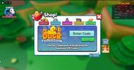 Redeem the code here (Image via Roblox)